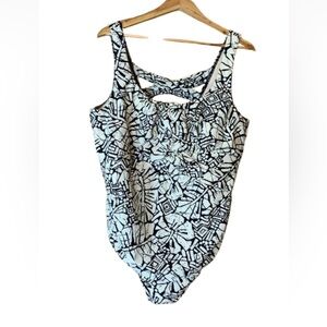 Lands’ End Carmela one piece swimsuit Size 26W